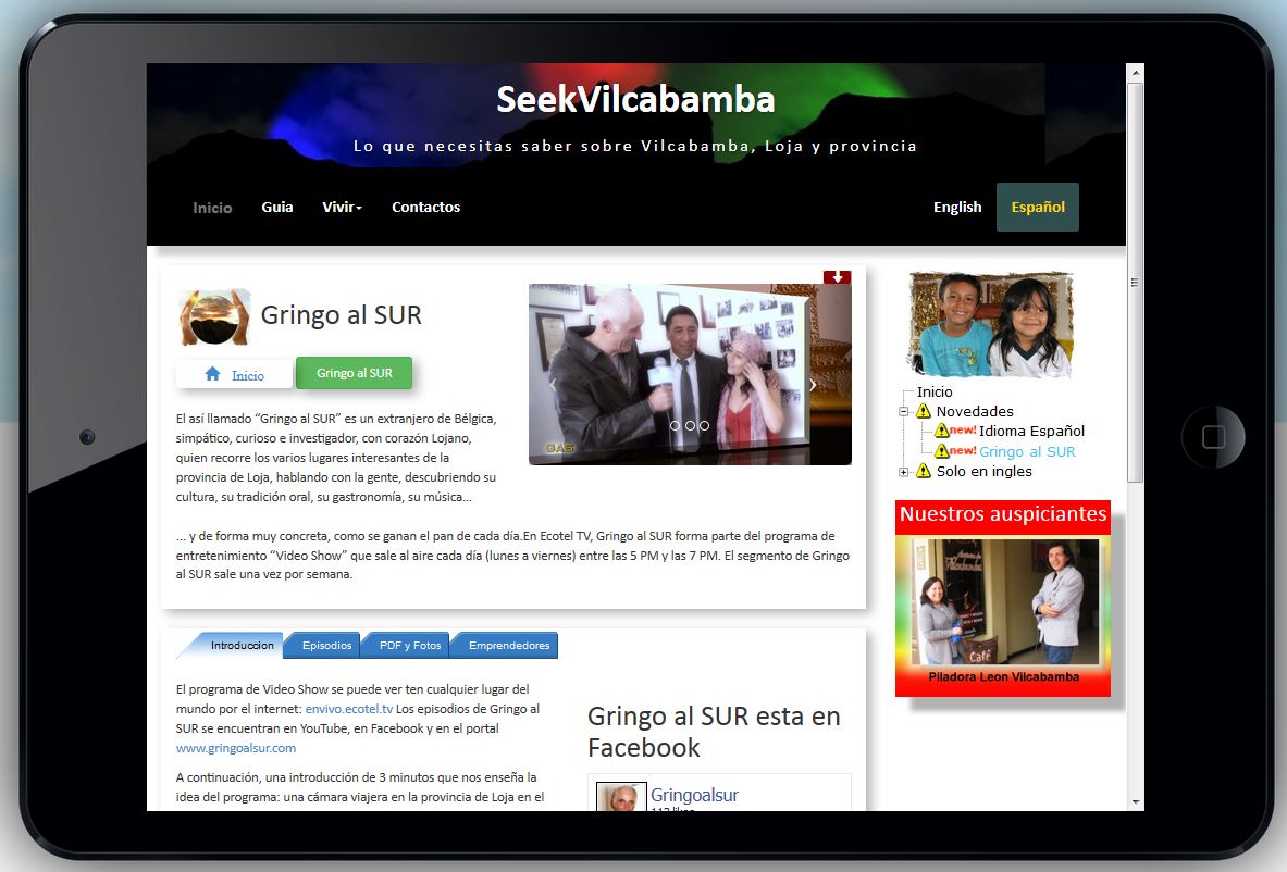 La Guía de Supervivencia en Vilcabamba toma un nuevo rumbo con cambio de look