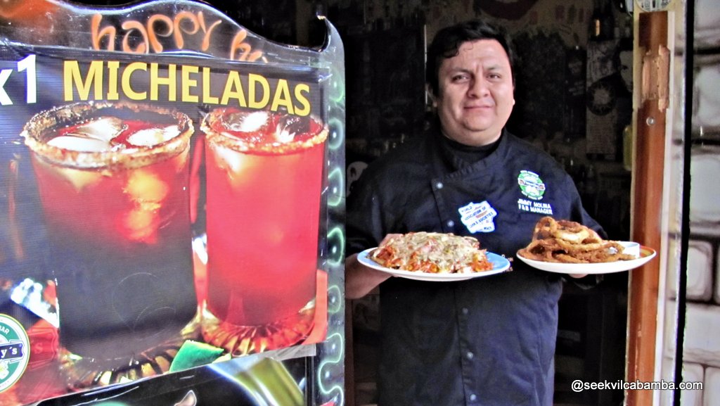 RESTAURANTS  Timothy's bar Vilcabamba Healthy Fast Food